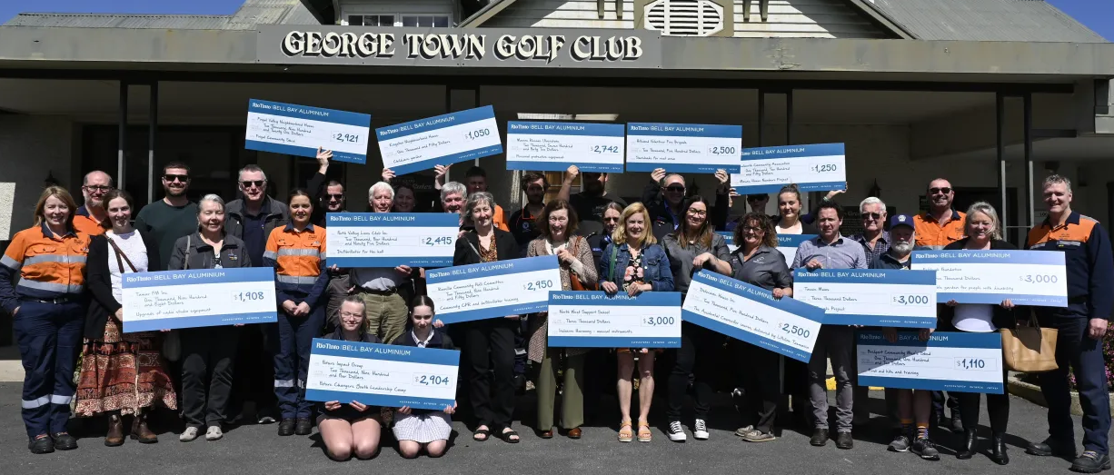 Group photo of recipients of grant awards October 2024